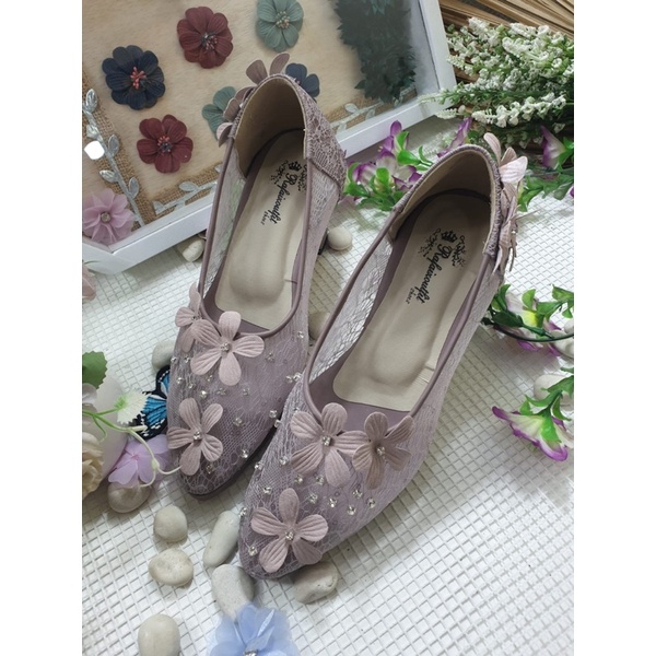 sepatu Maisa mauve tinggi 7cm tahu