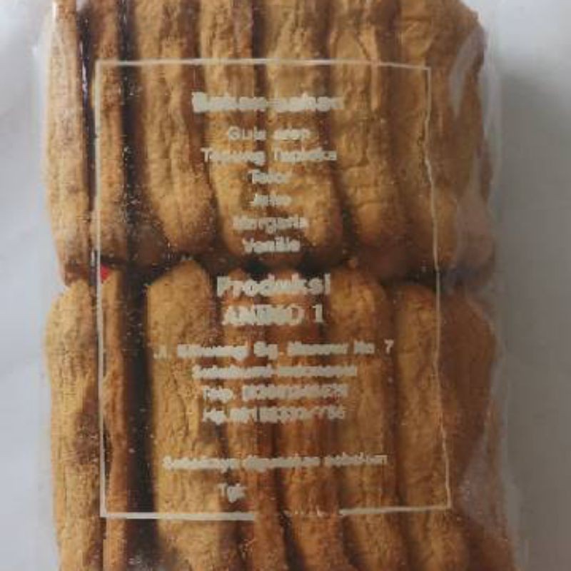 

RiDn kue sari jahe animo kemasan plastik kue jahe khas sukabumi