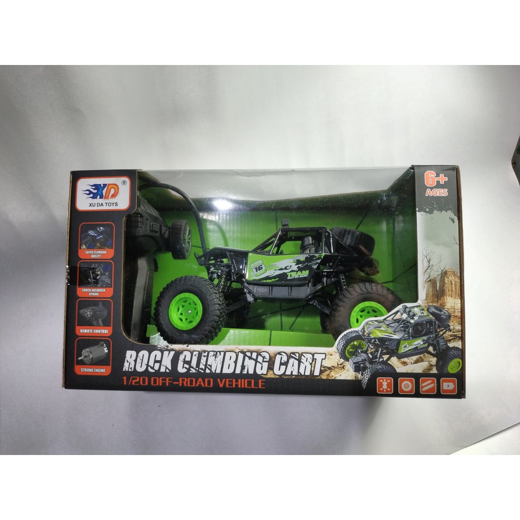 Mobil Remote Kontrol / Mobil RC Rock Crawler 4WD - Mobil RC 4WD 1;20