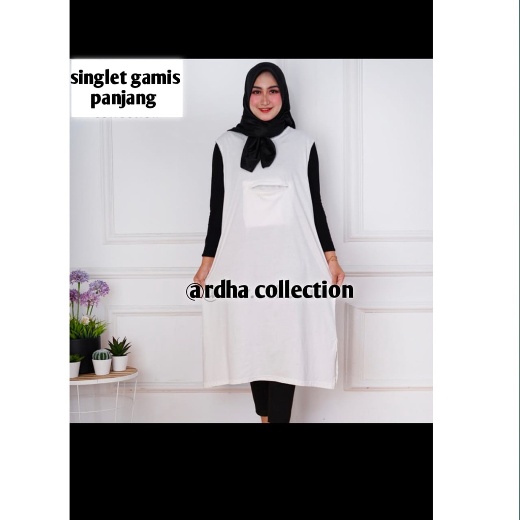 Gamis Singlet Haji wanita