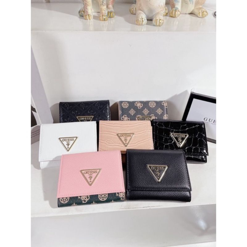 Dompet lipat guess Maddy croco | gs wallet mini