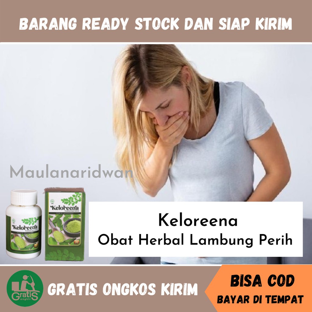 Obat Lambung Perih, Luka Lambung, Infeksi Lambung, Maag, Obat Sakit Lambung - Keloreena
