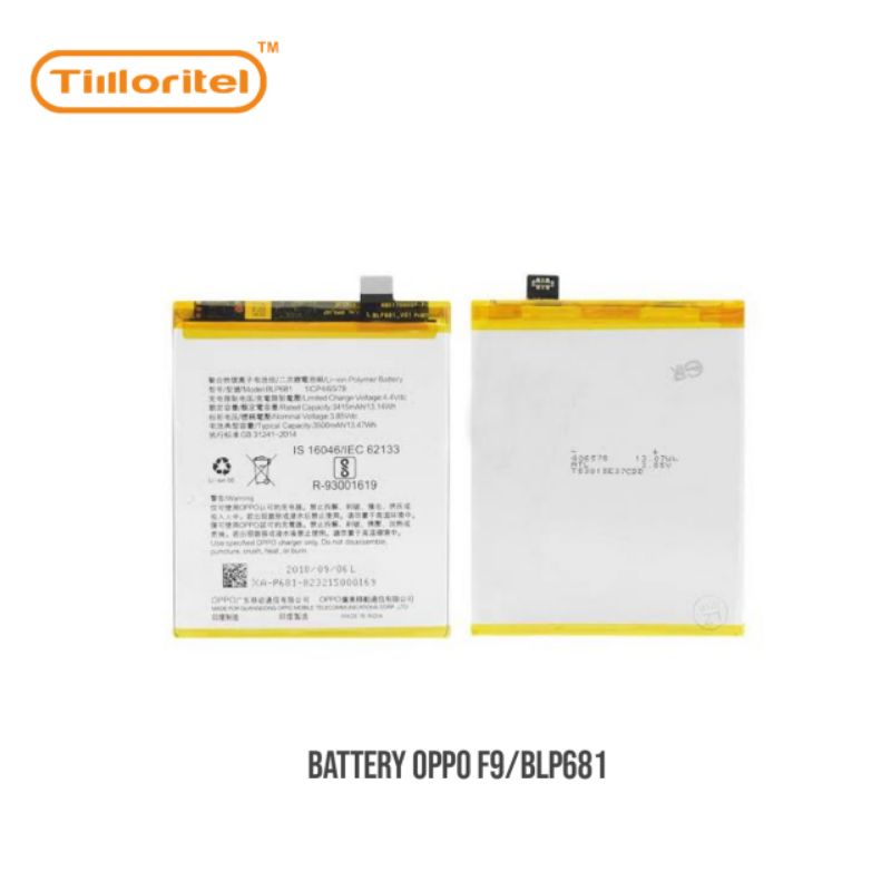 BATTERY OPPO F9/BLP681