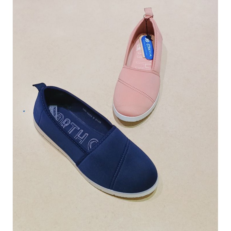 Sepatu Wanita Sneaker North Star B-Strevtch Original Bahan Sintetis