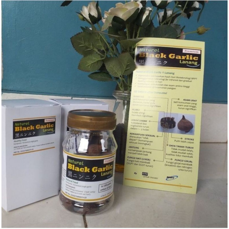 

BLACK GARLIC PREMIUM 100grm