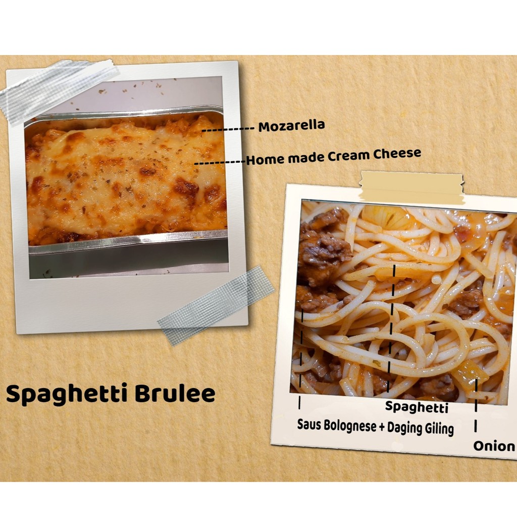 

Spaghetti Brulee enak ( PO AREA TANGSEL) uk Personal