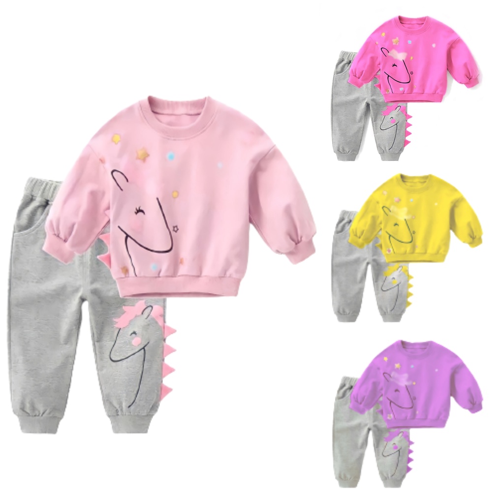 Setelan Pony 1 - 6 Tahun  Baju Anak Sweater Berkwalitas