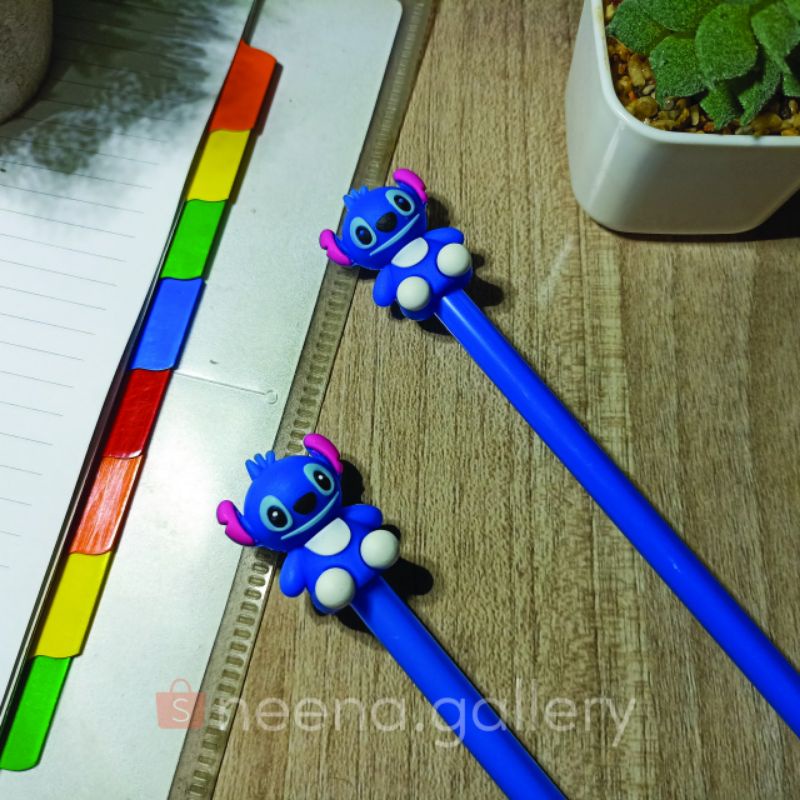 

Pulpen karakter stitch/Pulpen stitch/Pulpen gel/Pulpen Lucu Unik Bagus Berkualitas