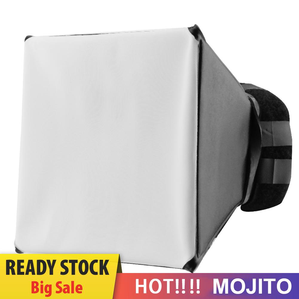 Mojito Softbox Diffuser Lampu Flash Universal 125x100mm Bisa Dilipat Untuk Kamera Dslr