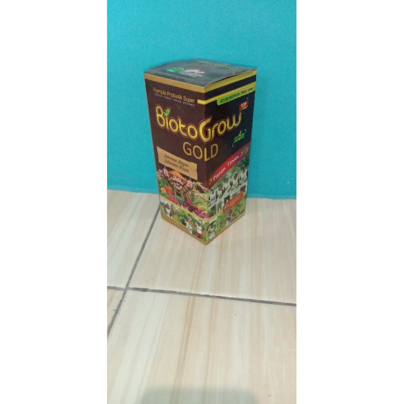 pupuk organik BIOTO GROW GOLD isi 500 mili