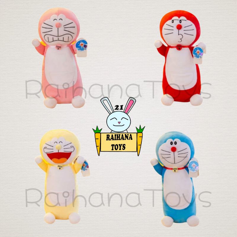 Boneka guling Doraemon size 50cm