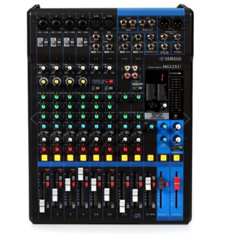 Mixer Yamaha Mg12xu Mixer 12 Channel Mixer Yamaha Mg12 Xu Shopee Indonesia