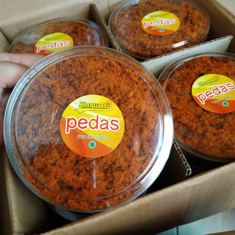 Abon Gepuk Ayam Karwati  Empuk  Khas Cianjur 150gr