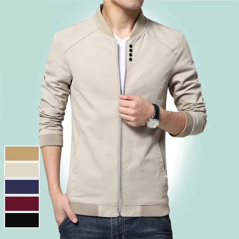 Jaket Pria Semi Formal / Jaket Keren Elegan / Jaket Kain Katun