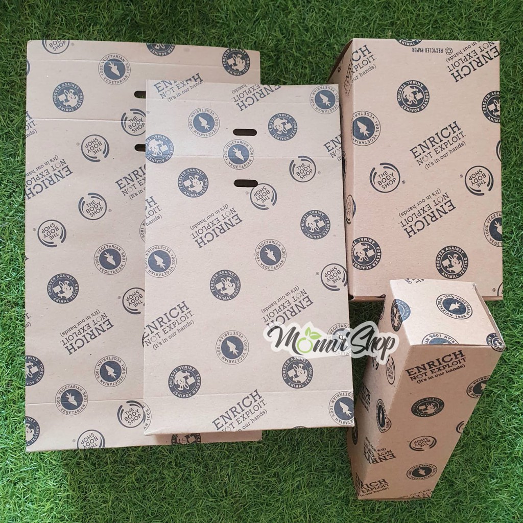 

The Body Shop Encrich Not Exploit Box/Paper Bag Kado