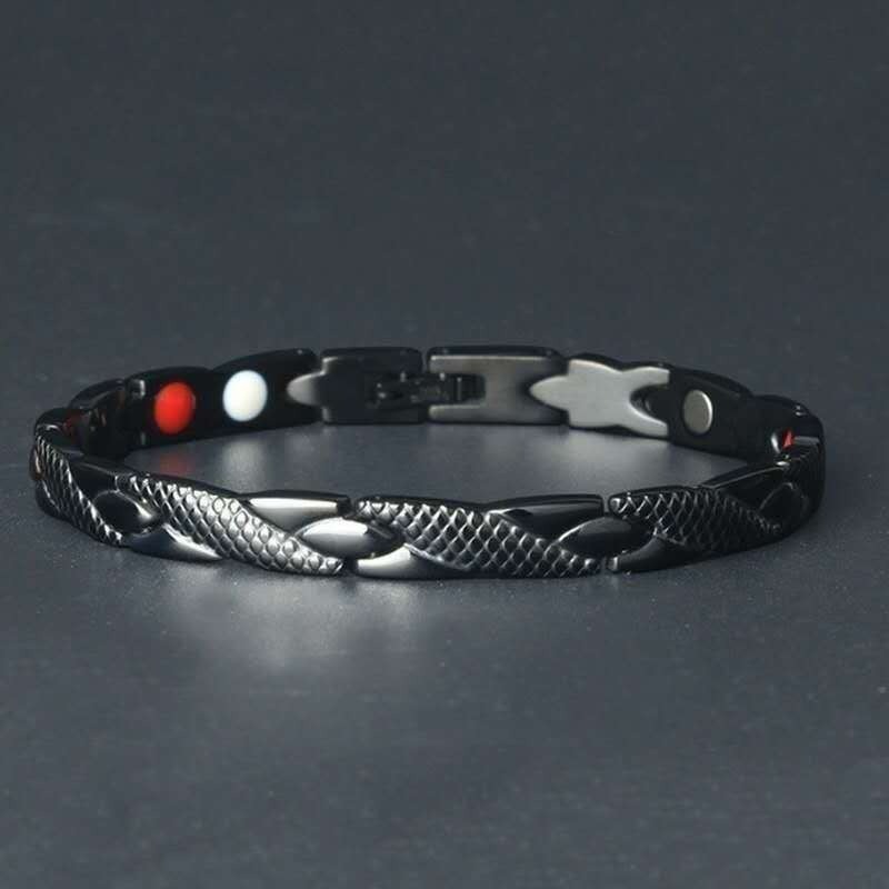 Gelang Tangan Motif Naga Warna Emas/Silver Untuk Pria