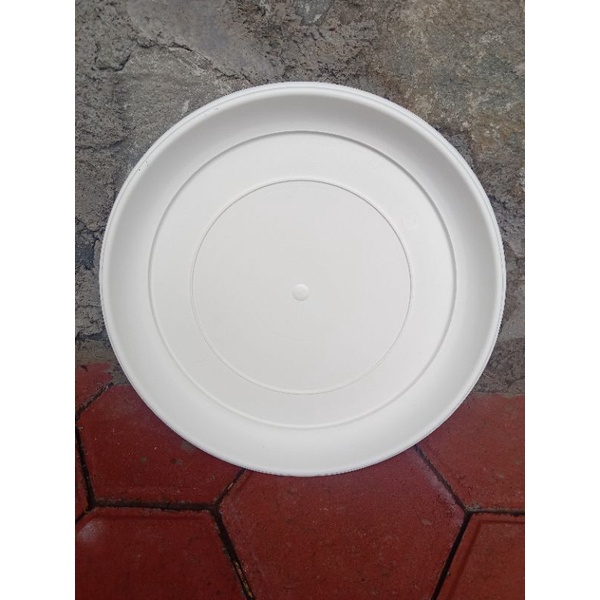 TATAKAN ALAS POT BUNGA JUMBO UKURAN 45CM / TATAKAN ALAS POT JUMBO CITRA JAYA PLASTIK UKURAN 45CM