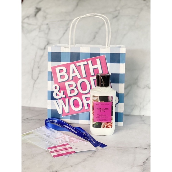 BATH AND BODY WORKS ROSE WATER IVY BODY LOTION FULL SIZE