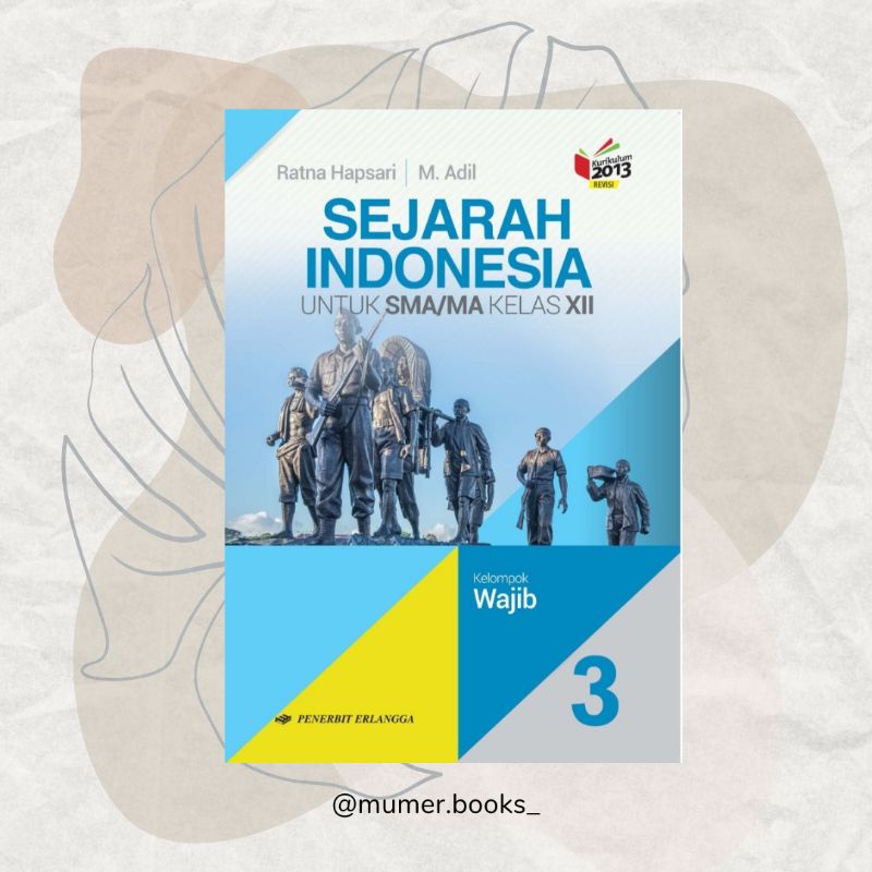

Buku paket sejarah Indonesia kelas XII