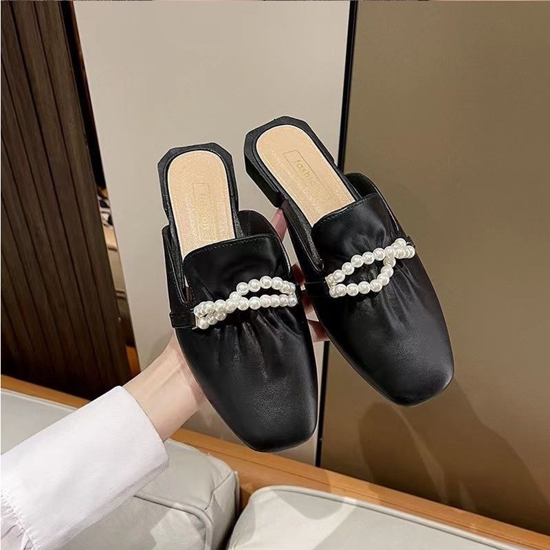 FD Sandal Wanita Karet Sendal Slip On Kasual Kekinian Terbaru DI-093