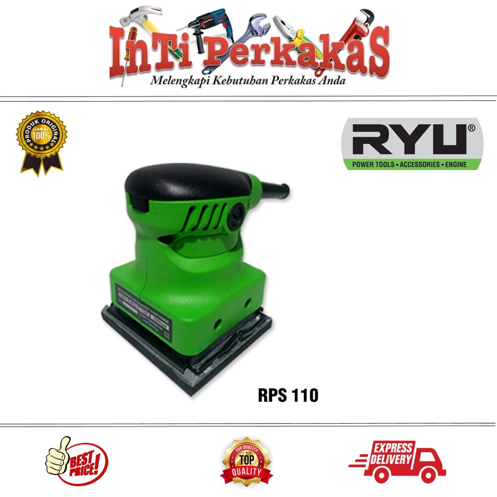 RYU PALM SENDER RPS 110 / MESIN AMPLAS ALAT PERTUKANGAN MESIN PALM SENDER RYU
