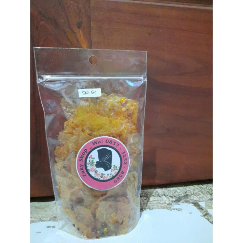 

Keripik Kaca Pedas 50 gram