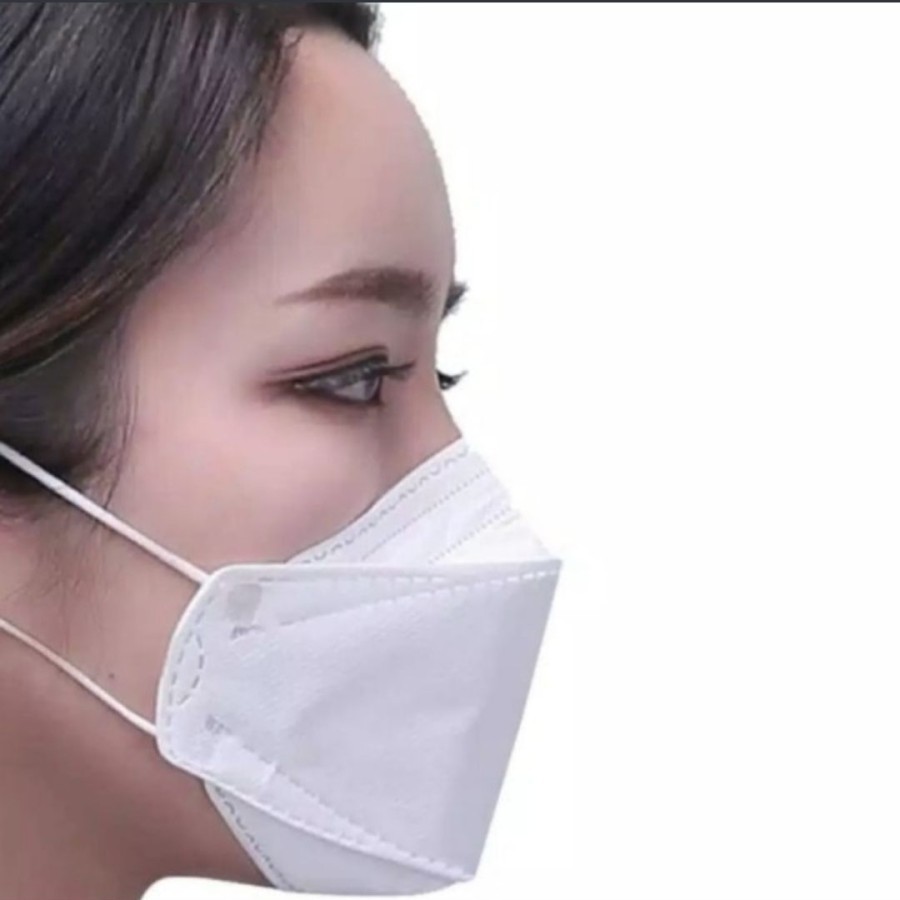 MASKER KOREA KF94 4ply Isi 10pcs Disposable Face Mask Korean KF-94 Penutup Hidung Anti Debu Kuman