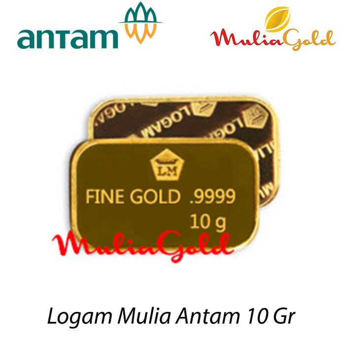 Logam Mulia Antam 10 Gr Sertifikat Antam Landscape Model Lama