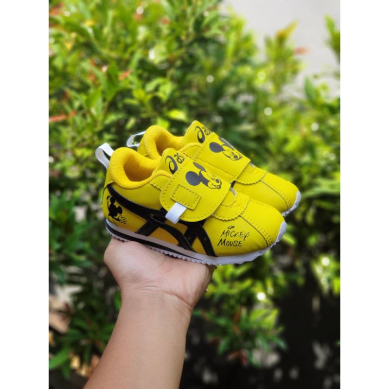 SEPATU ANAK MICKEY KUNING PREMIUM HIGH QUALITY SNEAKERS ANAK MURAH