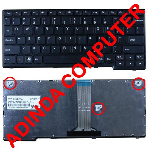 Keyboard Lenovo Ideapad S206 S110 S200 S100 S205 S10-3 Kabel Panjang