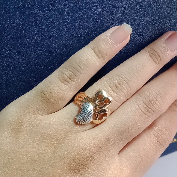 Cincin Emas 17K - 2.85 gr Kadar 750 - 1191