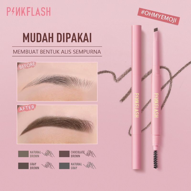 PINKFLASH OhMyEmoji Automatic Eyebrow Pencil Lasting 8 hours