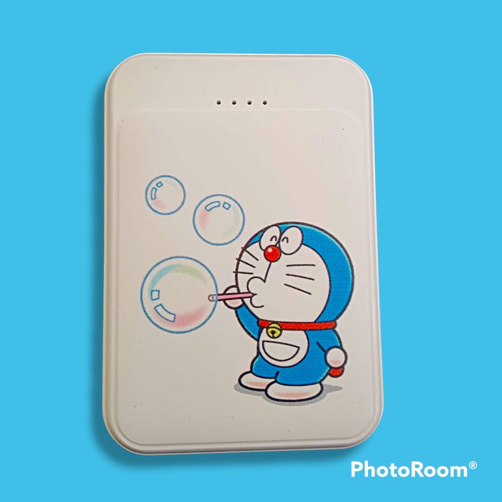 [DORA BUBBLE]POWERBANK MINI KARAKTER 2 USB KAPASITAS 10000MAH MOTIF KARTUN