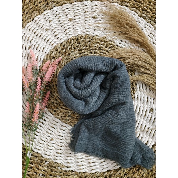 Alantasik - pashmina cringkle / pasmina crinkle ombre R.12 / R.20-grey