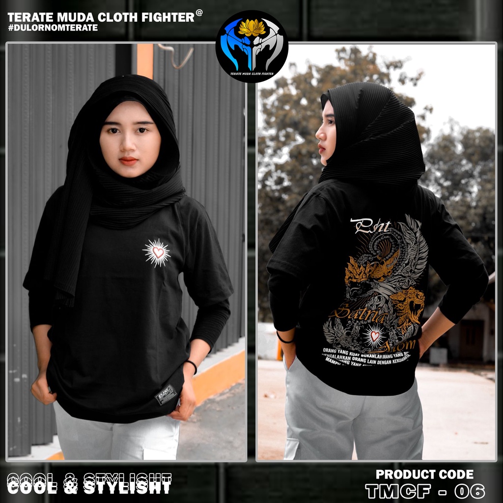 KAOS PSHT SATRIO ANOM STYLE CULTURE WAYANG JAWA (BISA COD) TERATE MUDA CLOTH FIGHTER 06