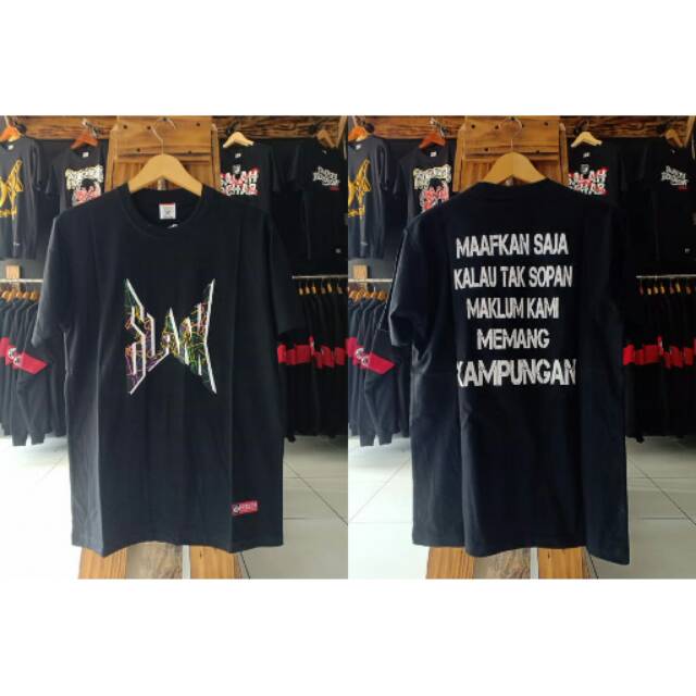 KAOS SLANK ORIGINAL SLANKERS || KAOS SLANKERS KAMPUNGAN || GOSIPJALANANSTORE