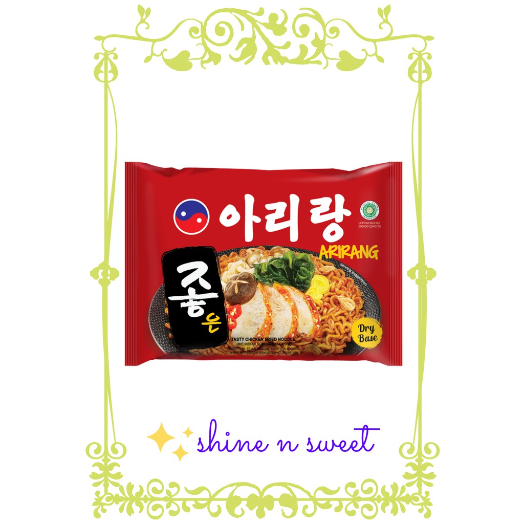 

Arirang Tasty Chicken / Instant Noodle / Mie Instan Goreng 120gr