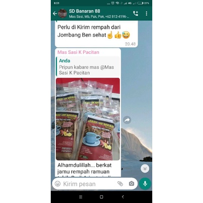 

Jahe Nikmat #Viral, Jahe Rempah Pangestu