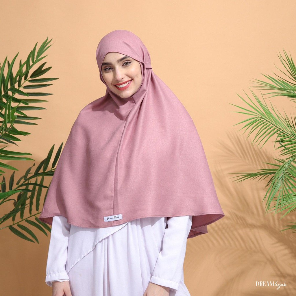 ALAIKA HIJAB/BERGO INSTAN | DREAMHIJAB-Mauve