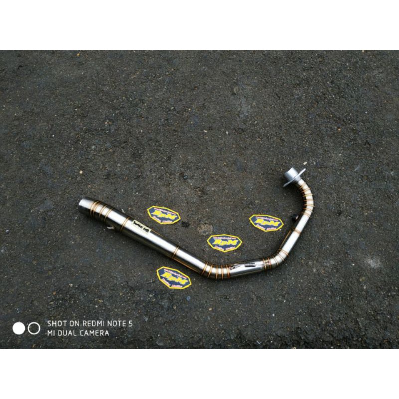 Leher Knalpot Sonic 150R - Honda RS150 Road Race - Underbone