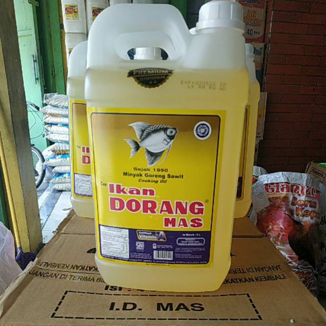 

Minyak Dorang Mas 5 Lt (Khusus Instant)