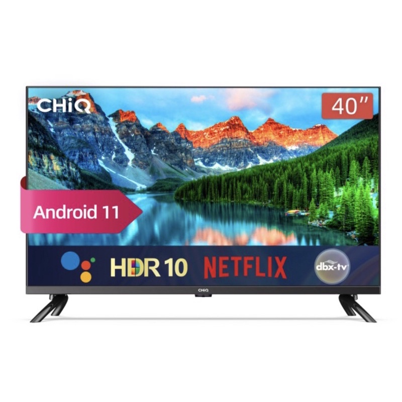 Led TV smart android Chiq 40 inch android 11