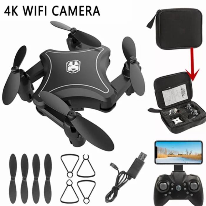 Zackymall [Flash Sale...] Termurah Mini Drone Ky902 4K Camera