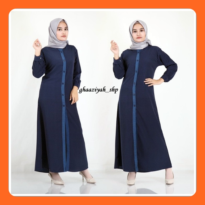  Baju  Gamis  wanita Hafizah Gamis  syari  Fashion Muslim 