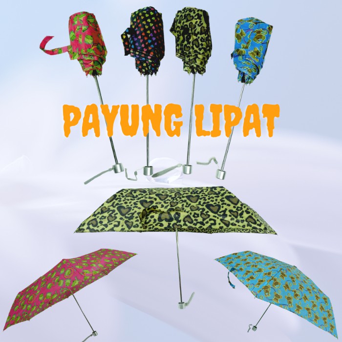 PROMO HOT SALE Payung Lipat 3 Mini Kecil Pensil / Payung Lipat Pensil Ringan