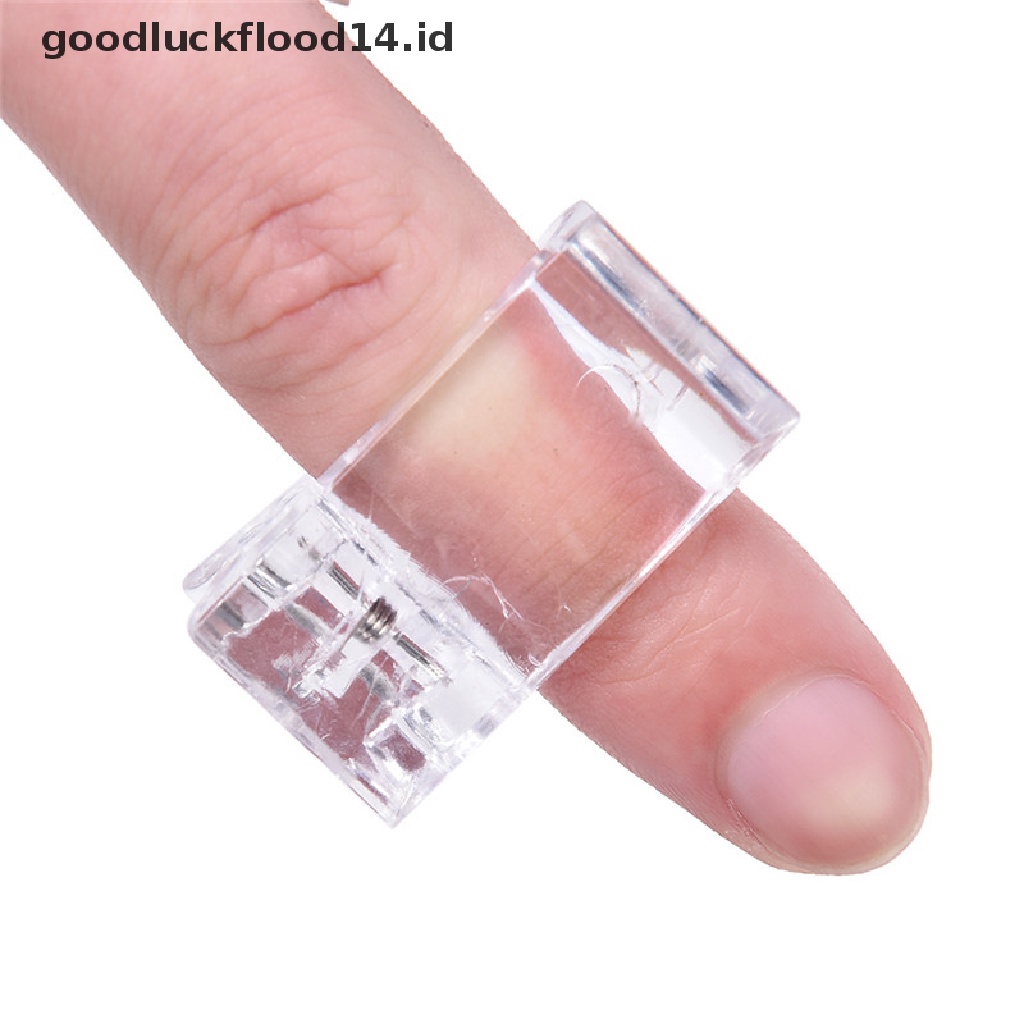 [OOID] Quick Building Nail Mold Dual Forms Tips Clip False Nail Extension Mold ID