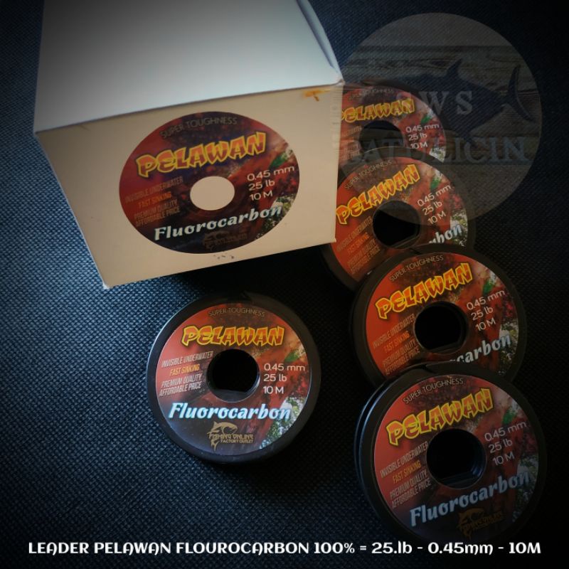 PELAWAN LEADER FLOUROCARBON 25lbs