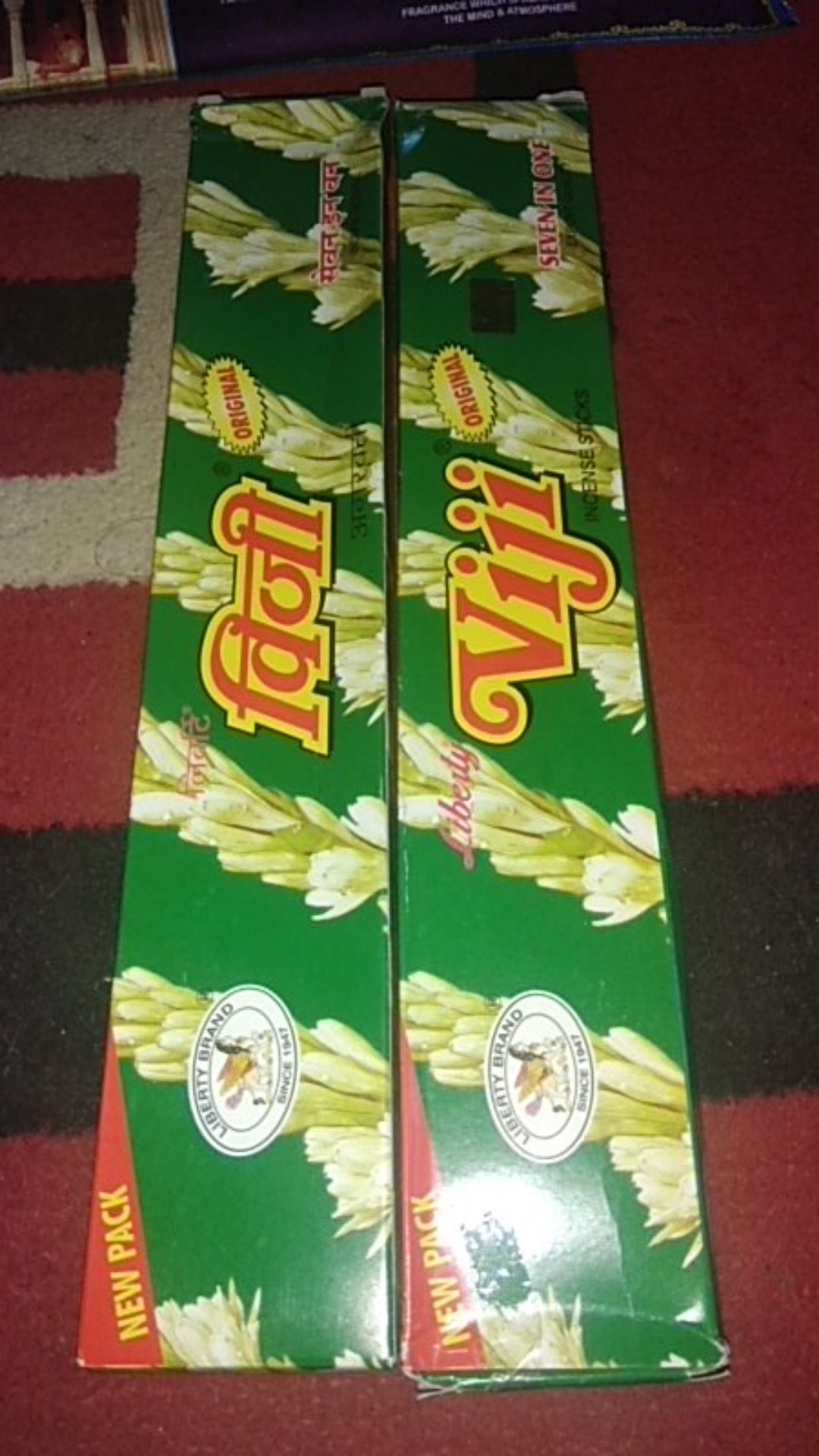 Dupa Hio India Aromaterapi Viji, 7 Aroma Dalam 1 Kemasan