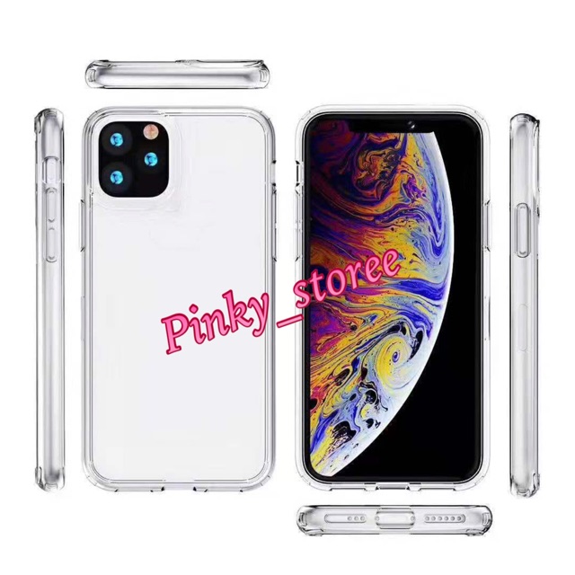 Iphone 12/ 12pro/ 12pro max/ X/ XS/ XR/ XS MAX/ Iphone 11/ 11Pro/ 11Pro Max/Case Bening Tebal 2.0mm