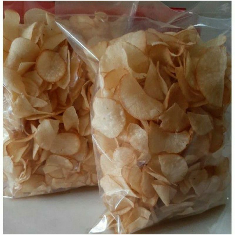 

Keripik Singkong Asin Berat 250gram